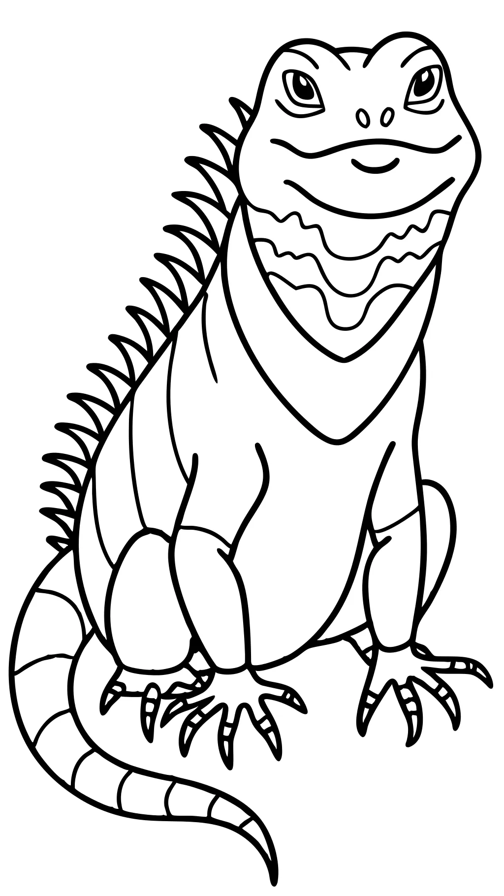 coloriages de lézard